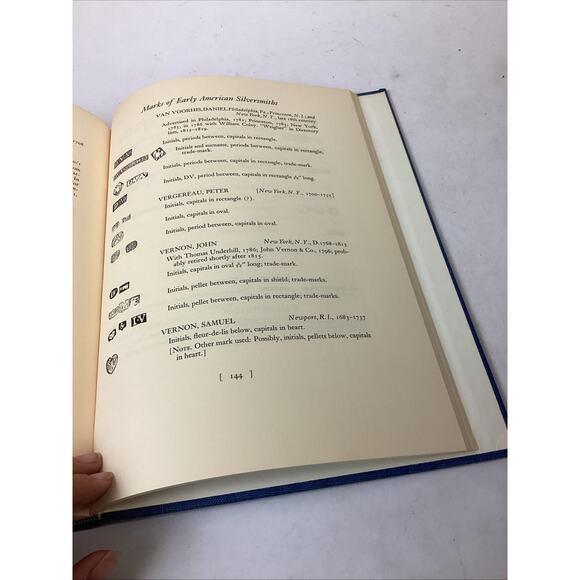Marks Of Early American Silversmiths - 1970 Reprint - Hardcover - Picture 8 of 10